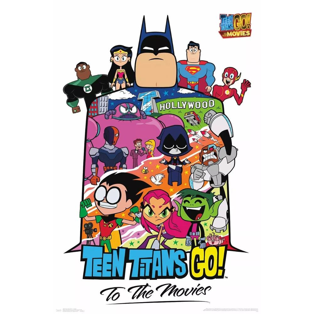 DC Comics Movie - Teen Titans Go! To The Movies - Collage Poster P227